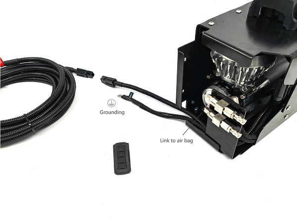 Computer-Controlled Airbag Tyre Inflation Kit