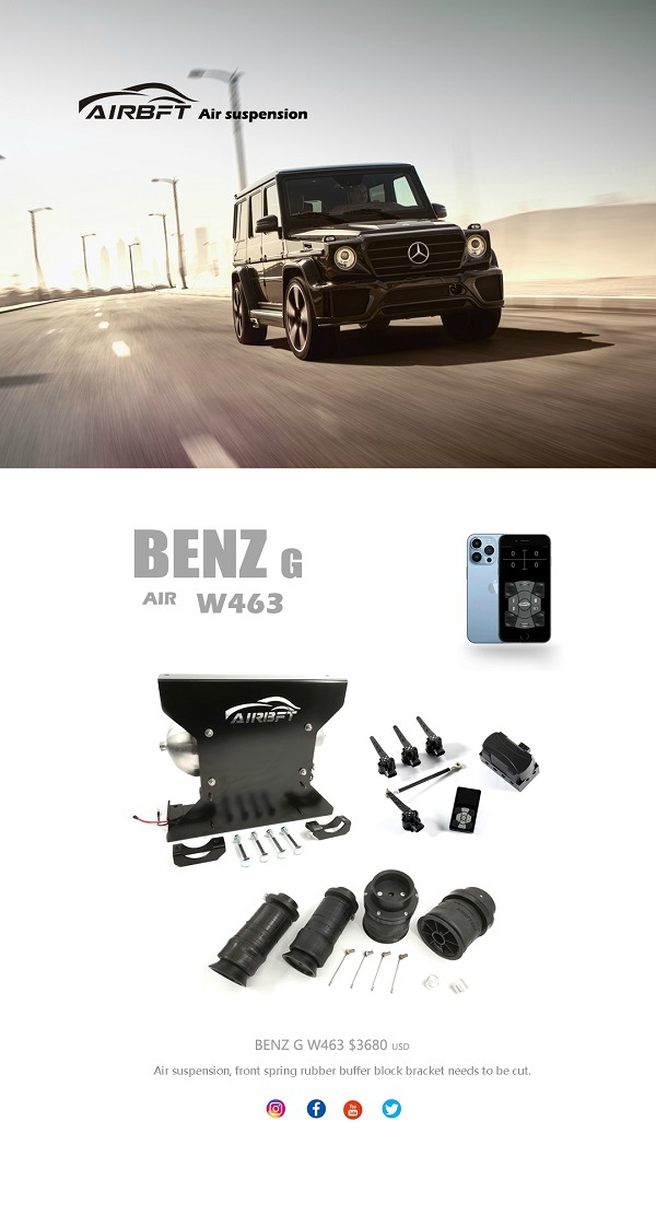 Mercedes-Benz G W463 Air Suspension