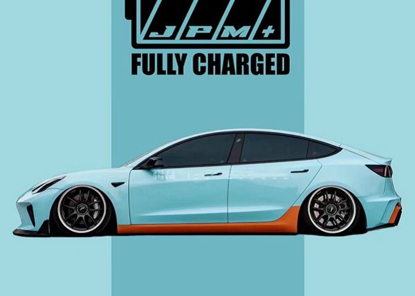 Tesla Model 3 Two-Wheel Air Suspension